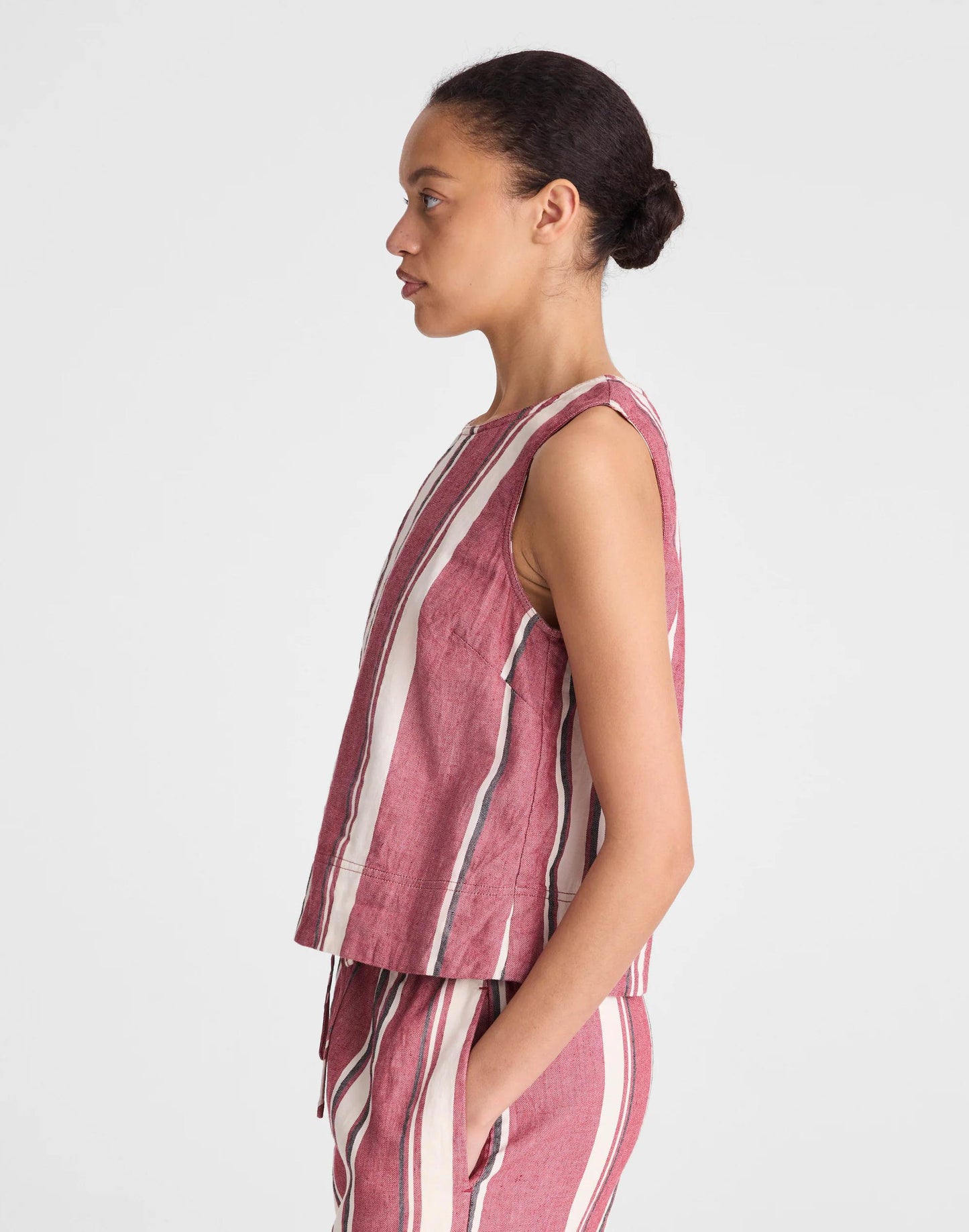 Madewell Shell Top in 100% Linen