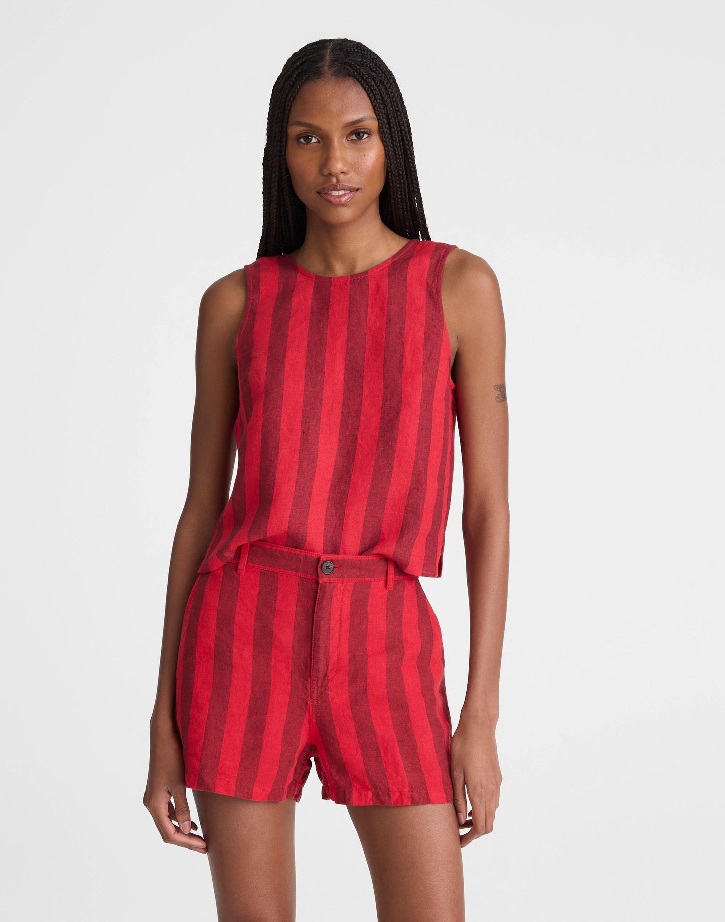 Madewell The Zoe Short in 100% Linen