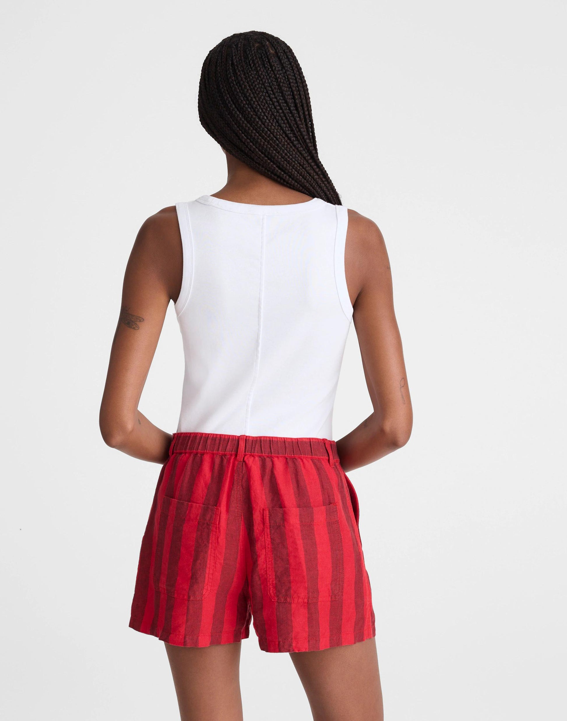 Madewell The Zoe Short in 100% Linen