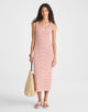 Red Stripe Jacquard