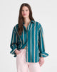 Deep Lagoon Stripe