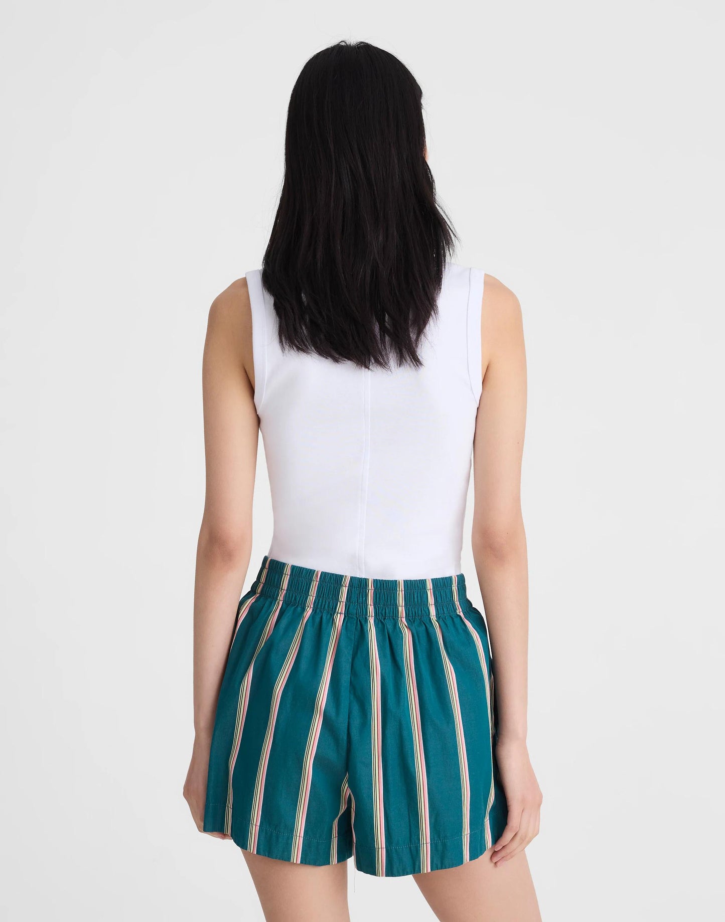 Madewell Madewell x Shopbop Pull-On Shorts in Poplin