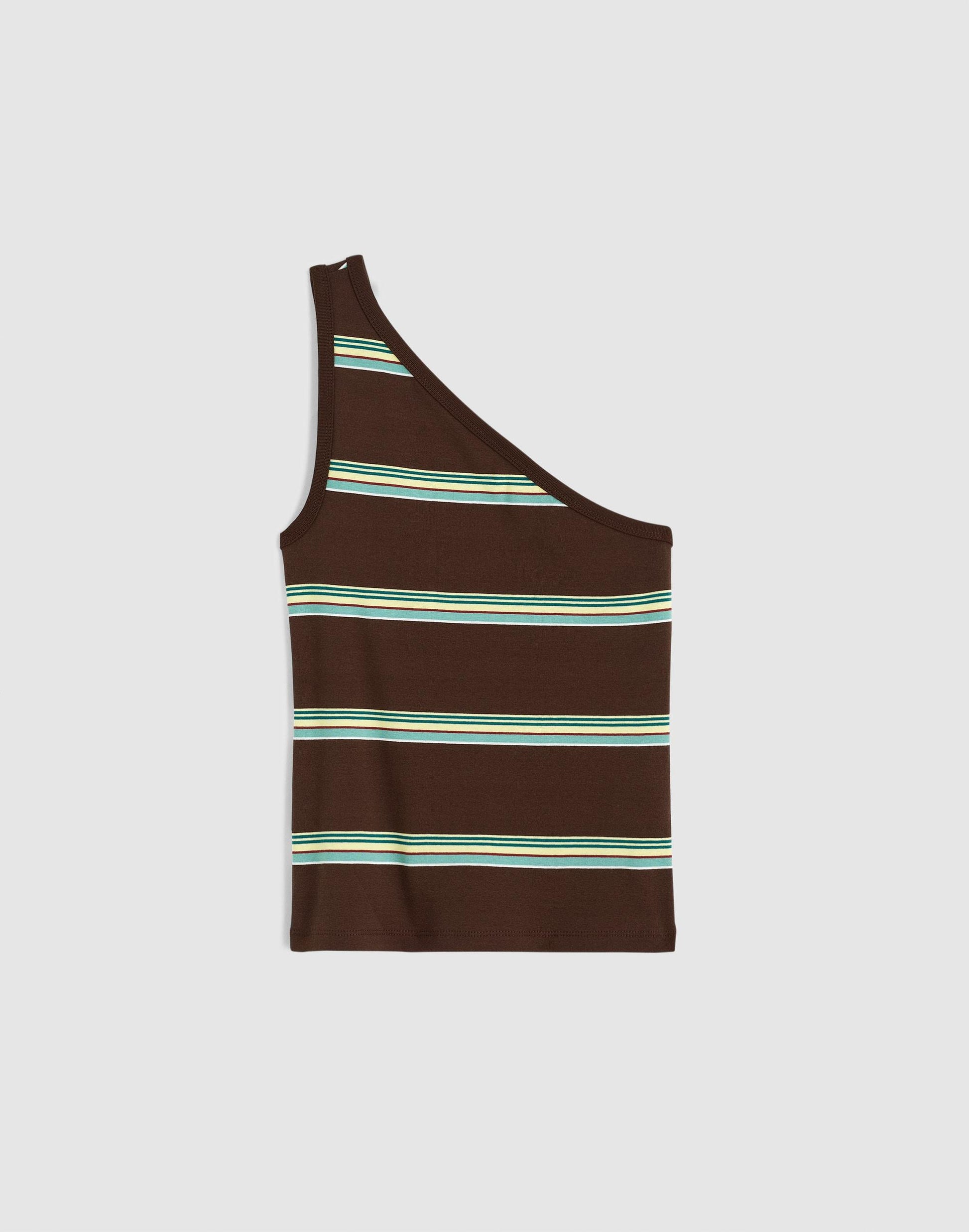 Madewell Madewell x Shopbop '90s One-Shoulder Tank in Compact Cotton