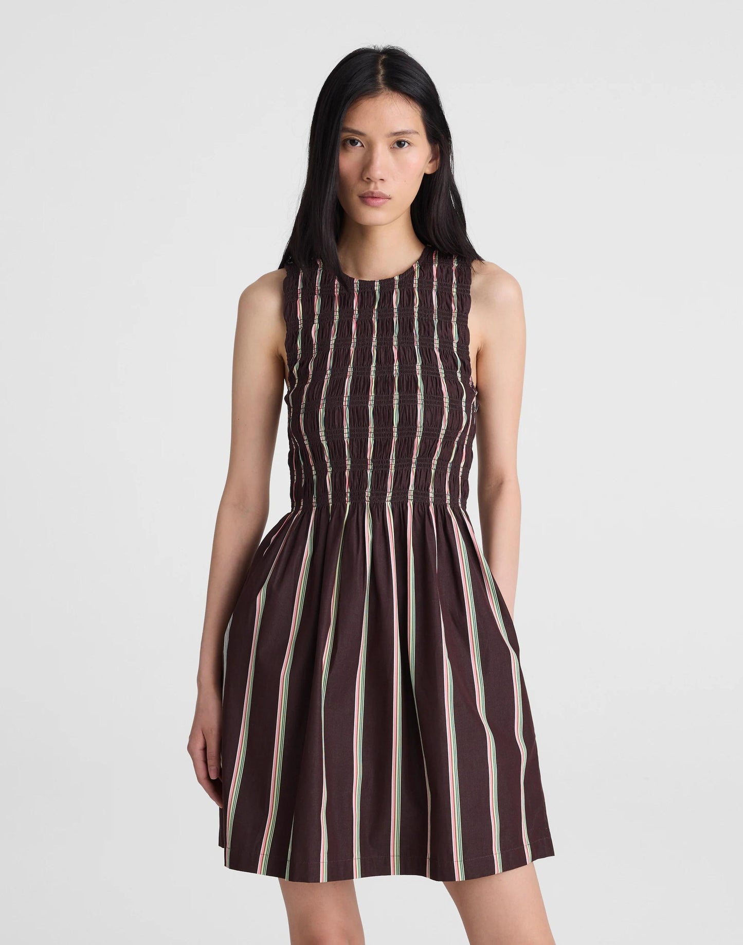 Madewell Madewell x Shopbop Melody Smocked Mini Dress