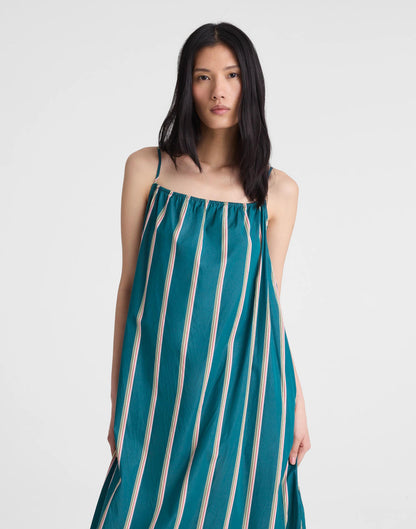 Madewell Madewell x Shopbop Gathered A-Line Midi Dress