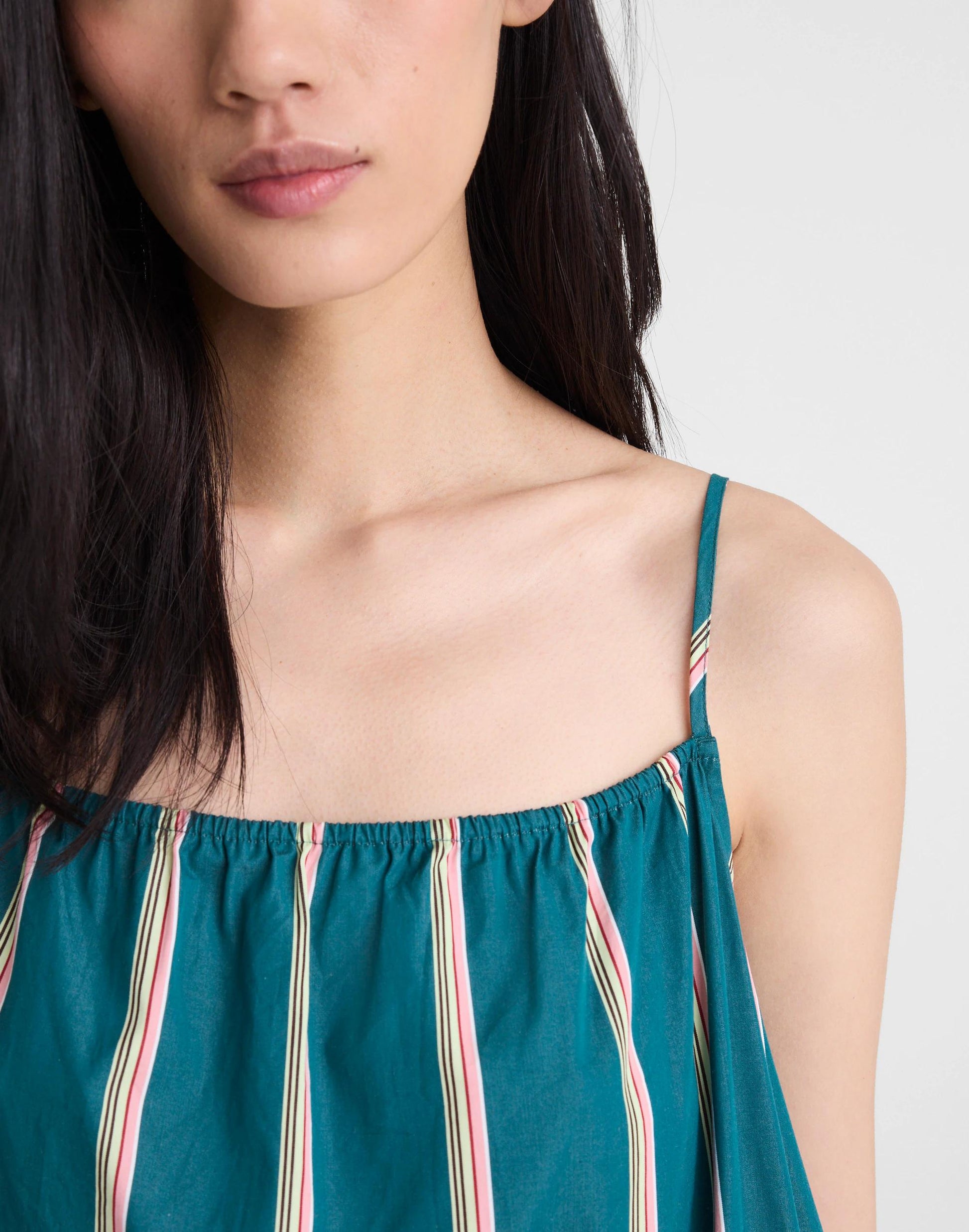 Madewell Madewell x Shopbop Gathered A-Line Midi Dress
