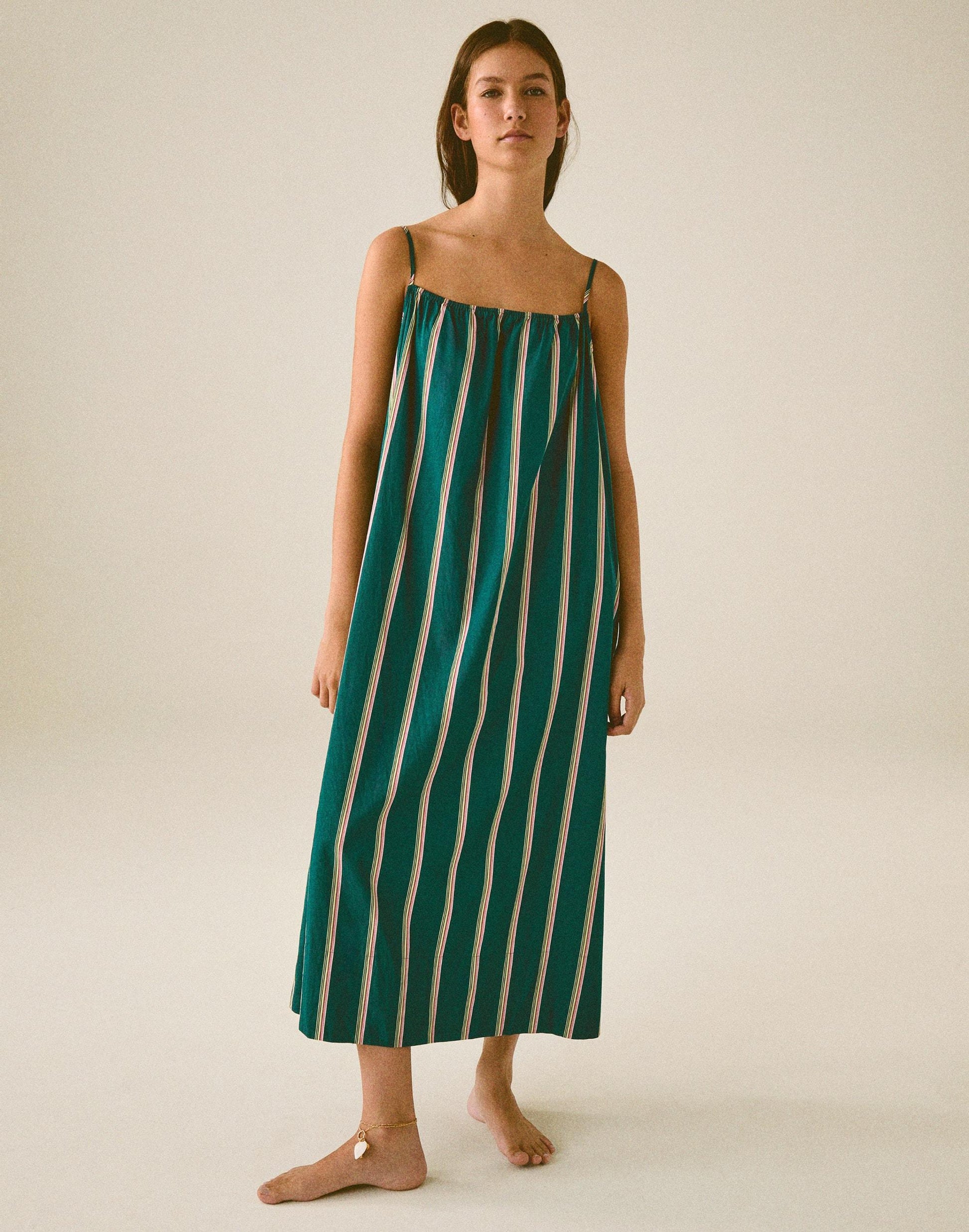 Madewell Madewell x Shopbop Gathered A-Line Midi Dress