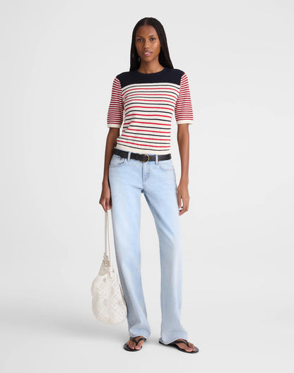 Madewell Bouclé-Knit Sweater Tee