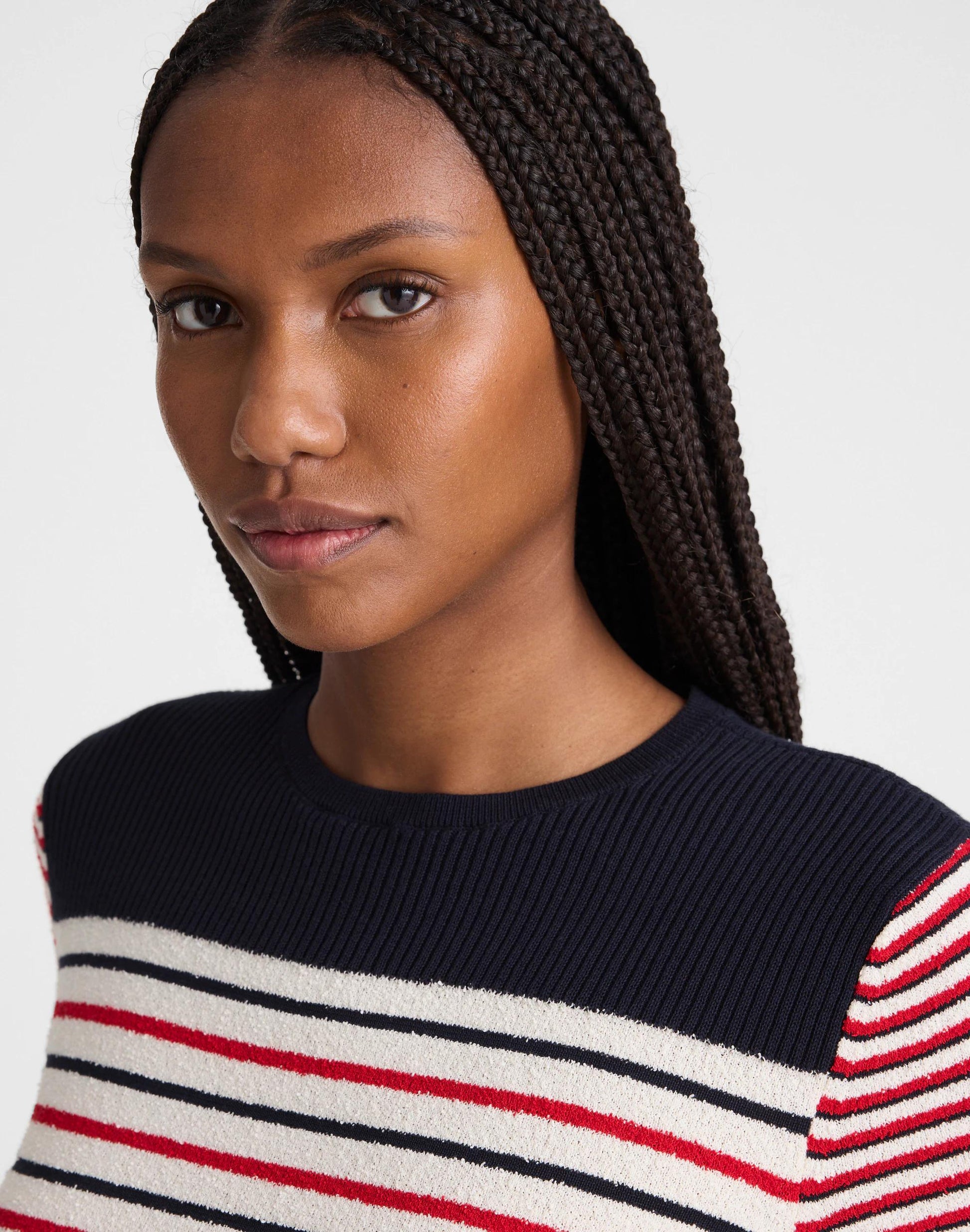 Madewell Bouclé-Knit Sweater Tee