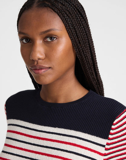 Madewell Bouclé-Knit Sweater Tee