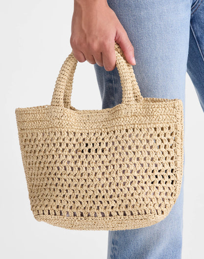 Madewell The Woven Mini Tote