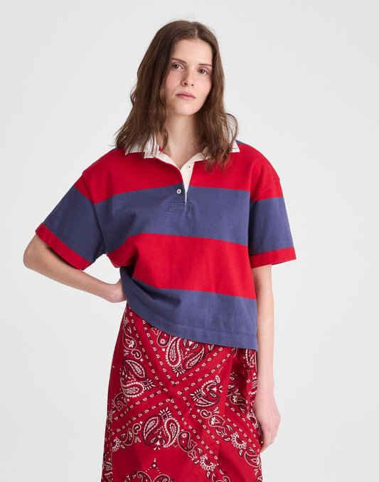 Madewell Boxy Rugby Polo