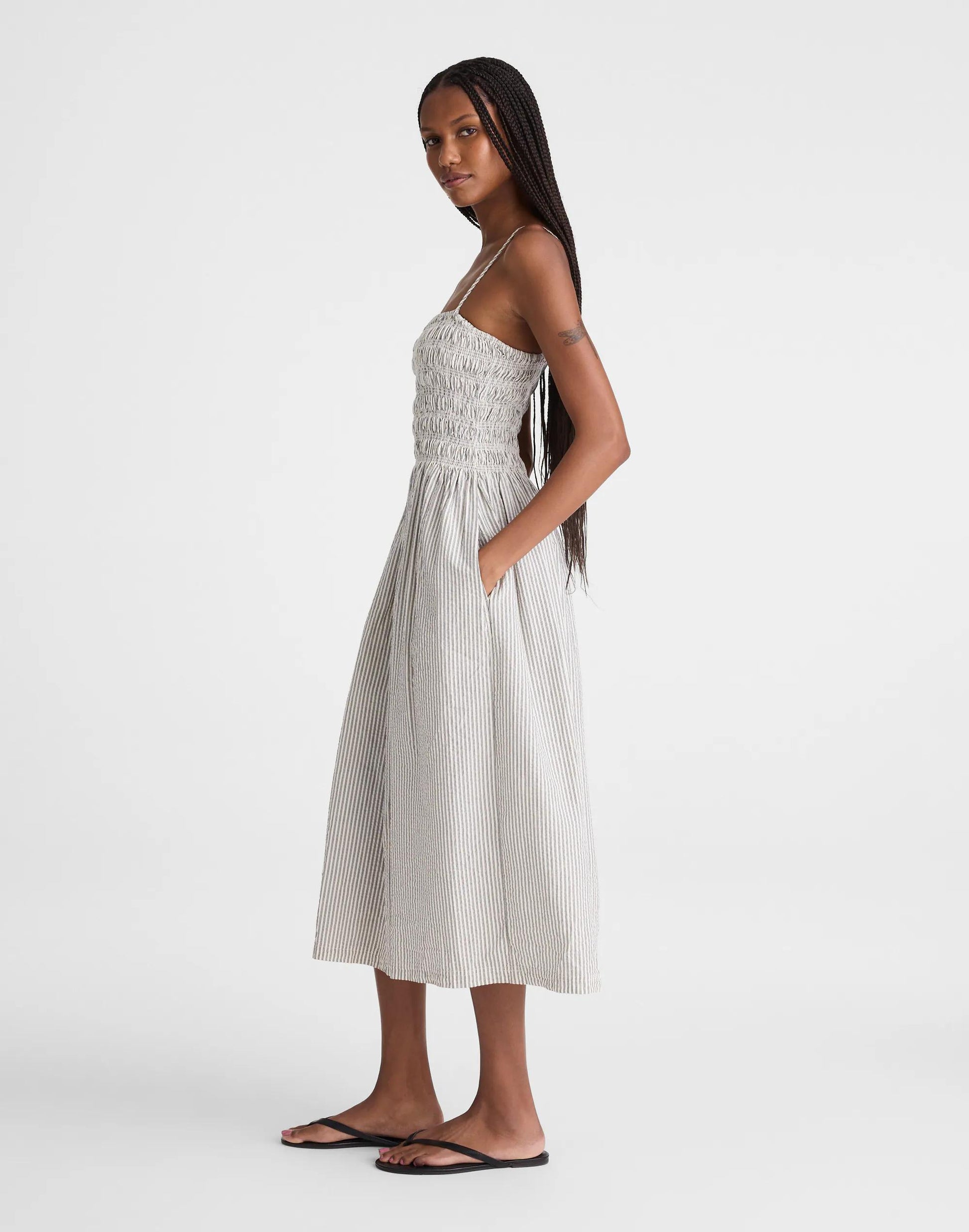 Madewell The Peyton Midi Dress