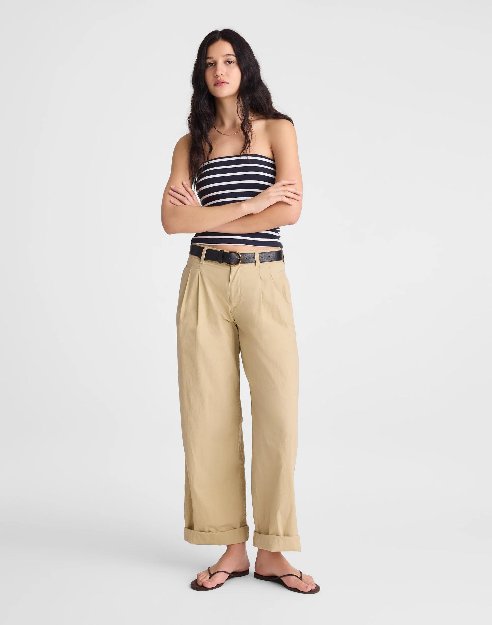Madewell The Everyday Trouser in Poplin