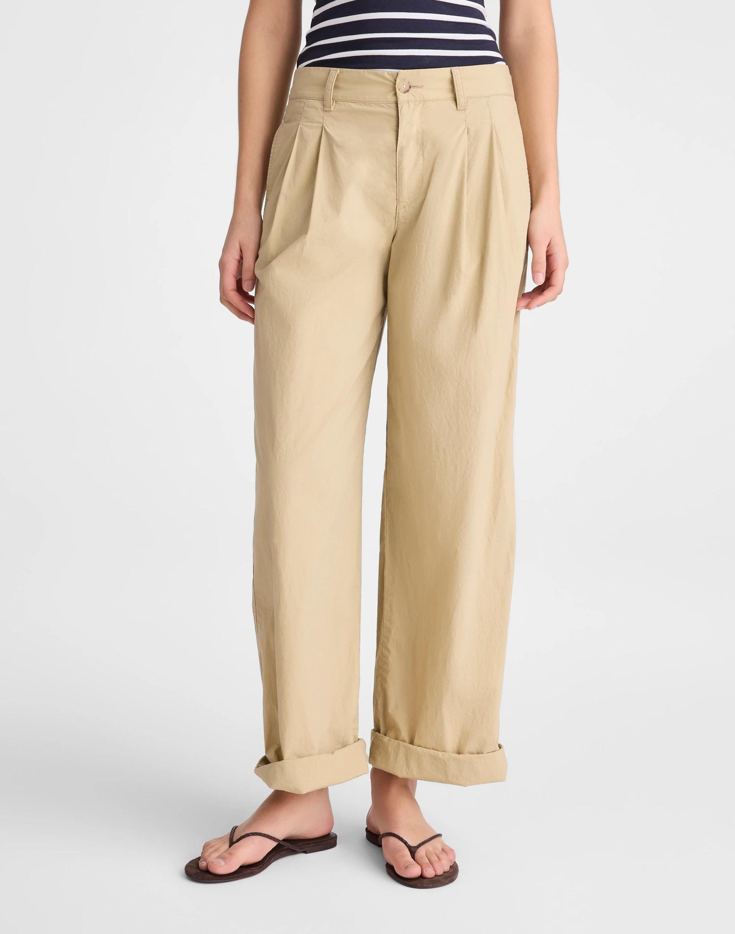 Madewell The Everyday Trouser in Poplin