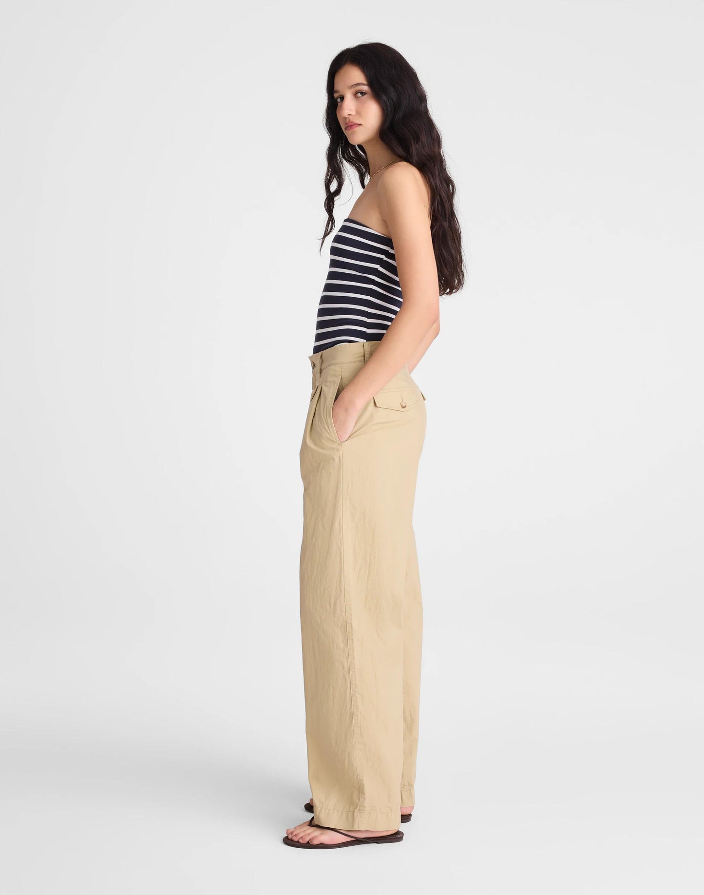 Madewell The Everyday Trouser in Poplin