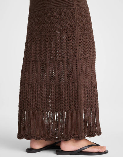 Madewell Pointelle-Stitch Maxi Skirt
