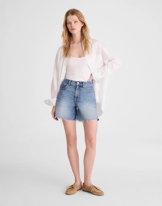 Madewell The Perfect Vintage Mid-Length Jean Short