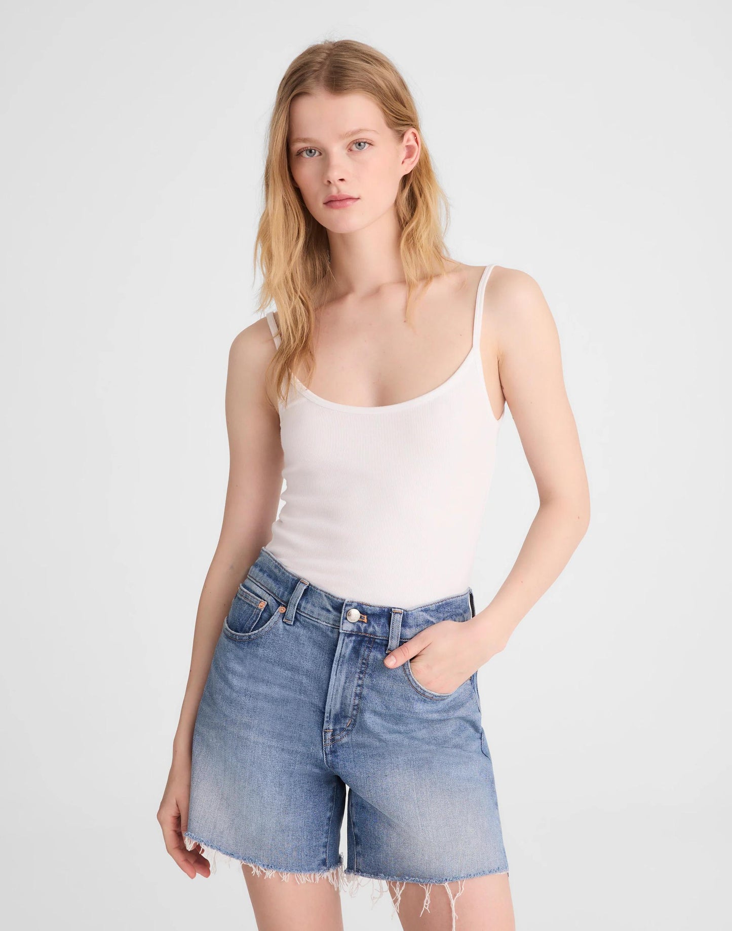 Madewell The Perfect Vintage Mid-Length Jean Short