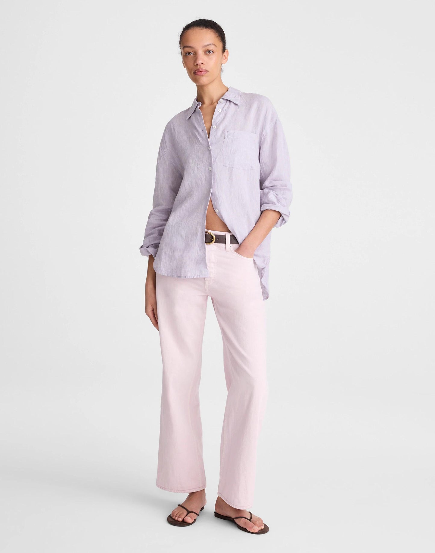 Madewell The Easy Shirt in 100% Linen