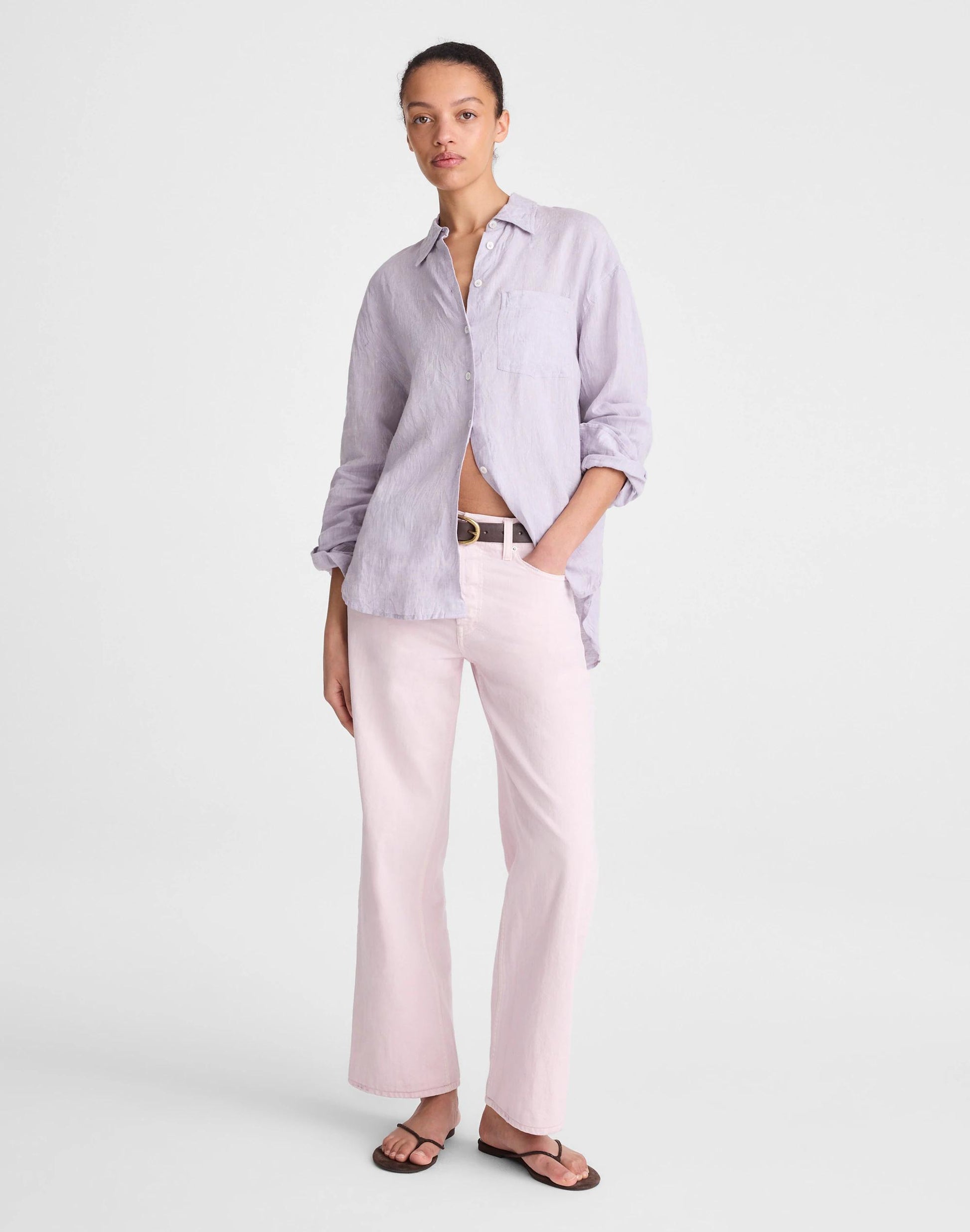 Madewell The Easy Shirt in 100% Linen
