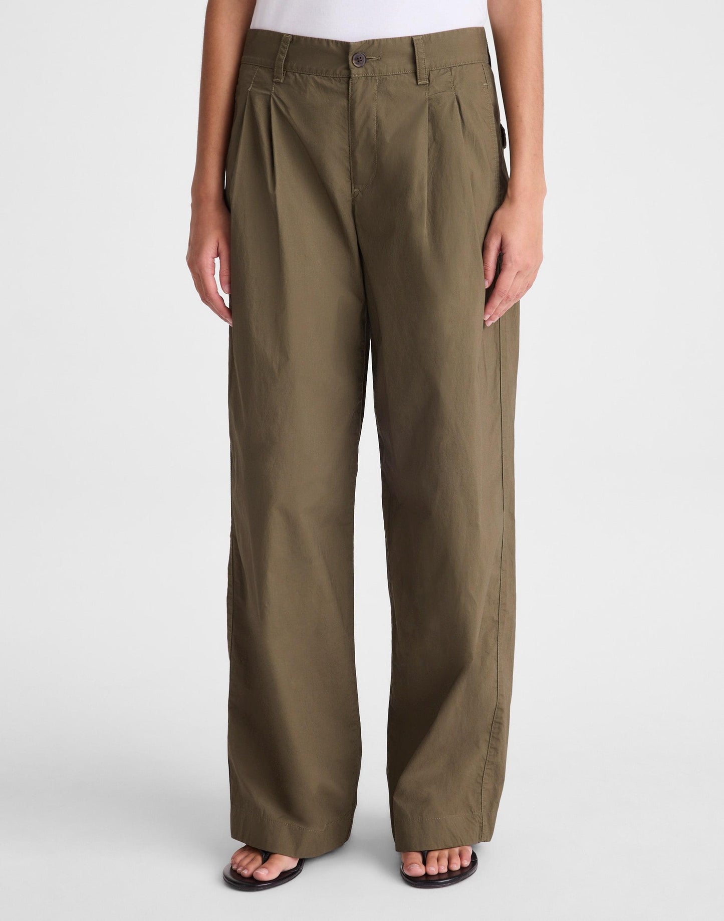 Madewell The Everyday Trouser in Poplin