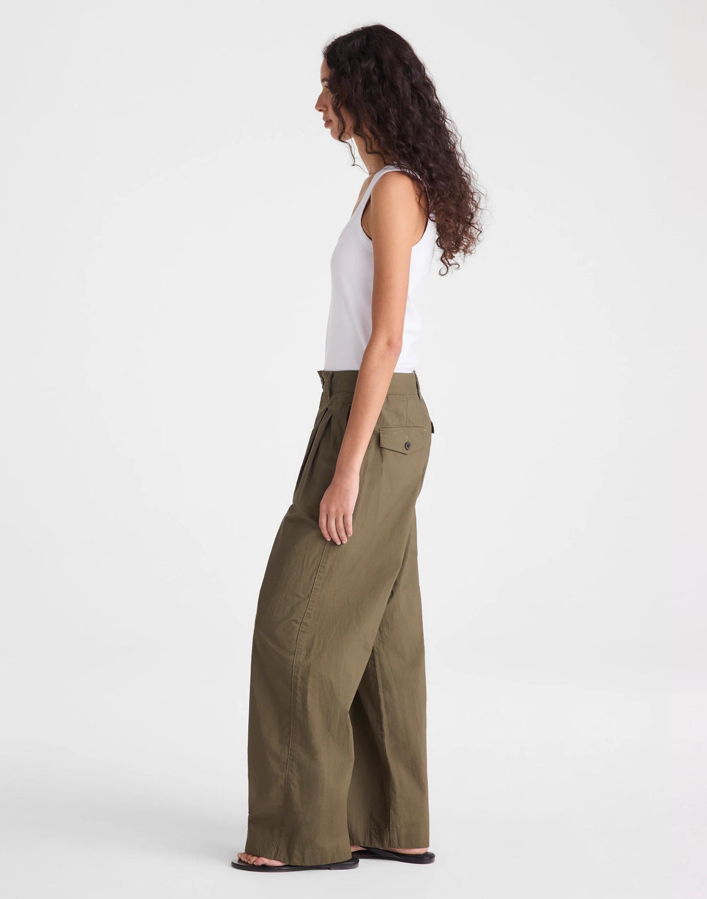 Madewell The Everyday Trouser in Poplin