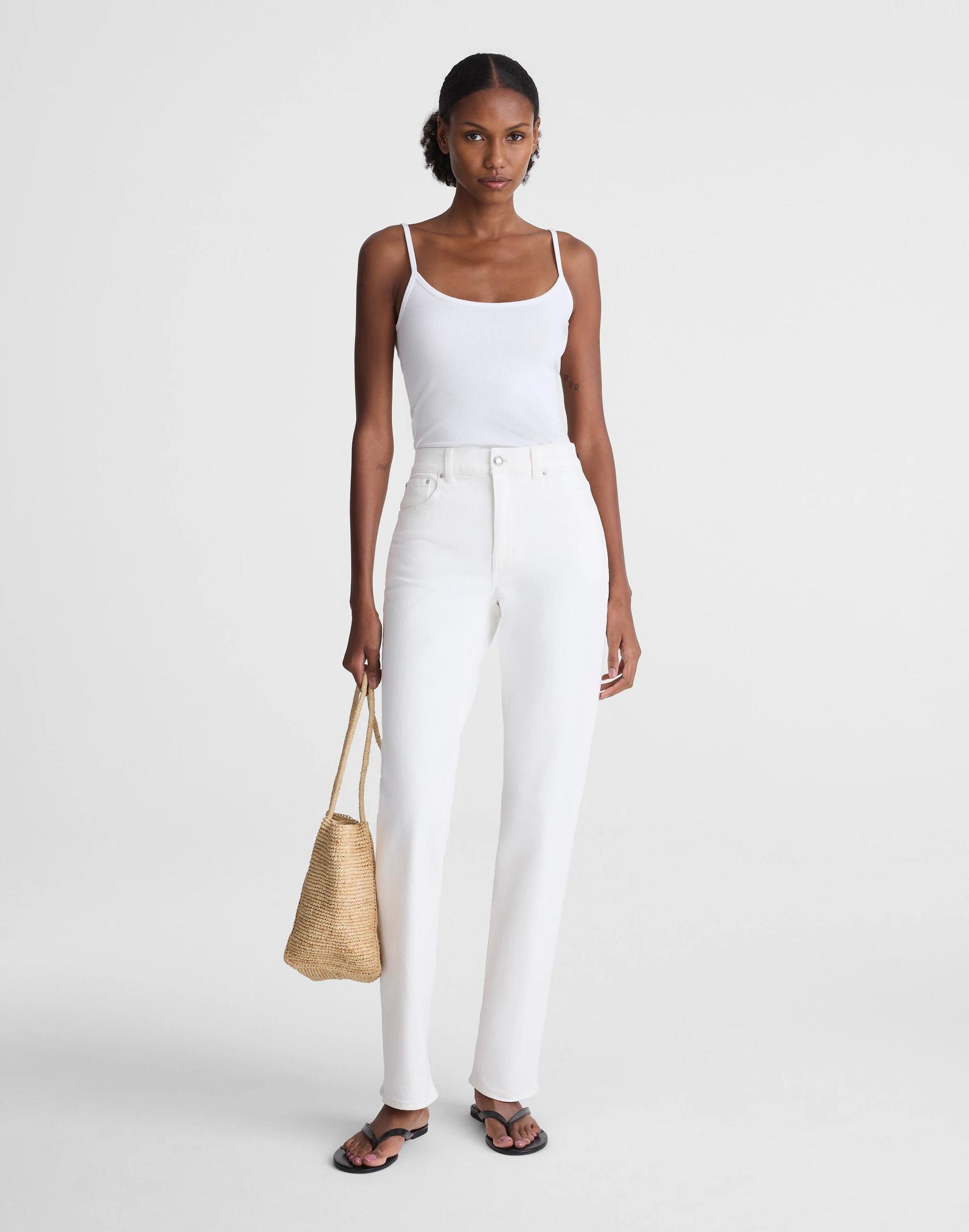 Madewell The Longline Straight Jean