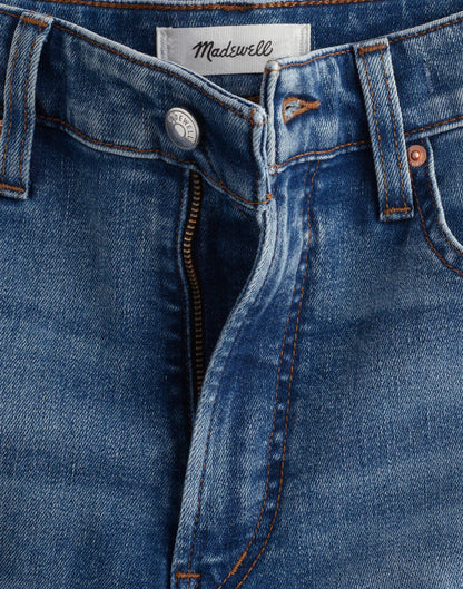 Madewell The Curvy Wide-Leg Crop Jean in Super Stretch Denim