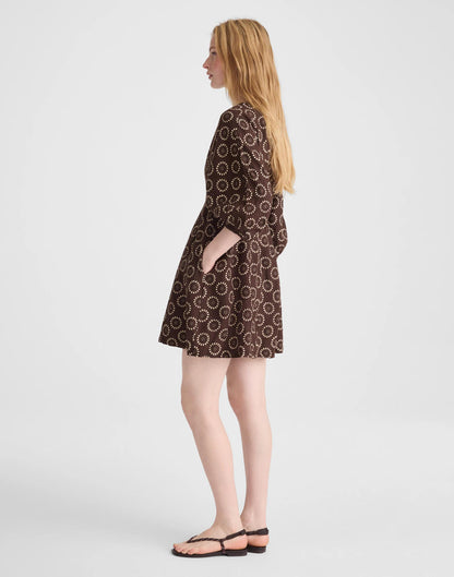 Madewell Splitneck Mini Dress