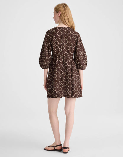 Madewell Splitneck Mini Dress