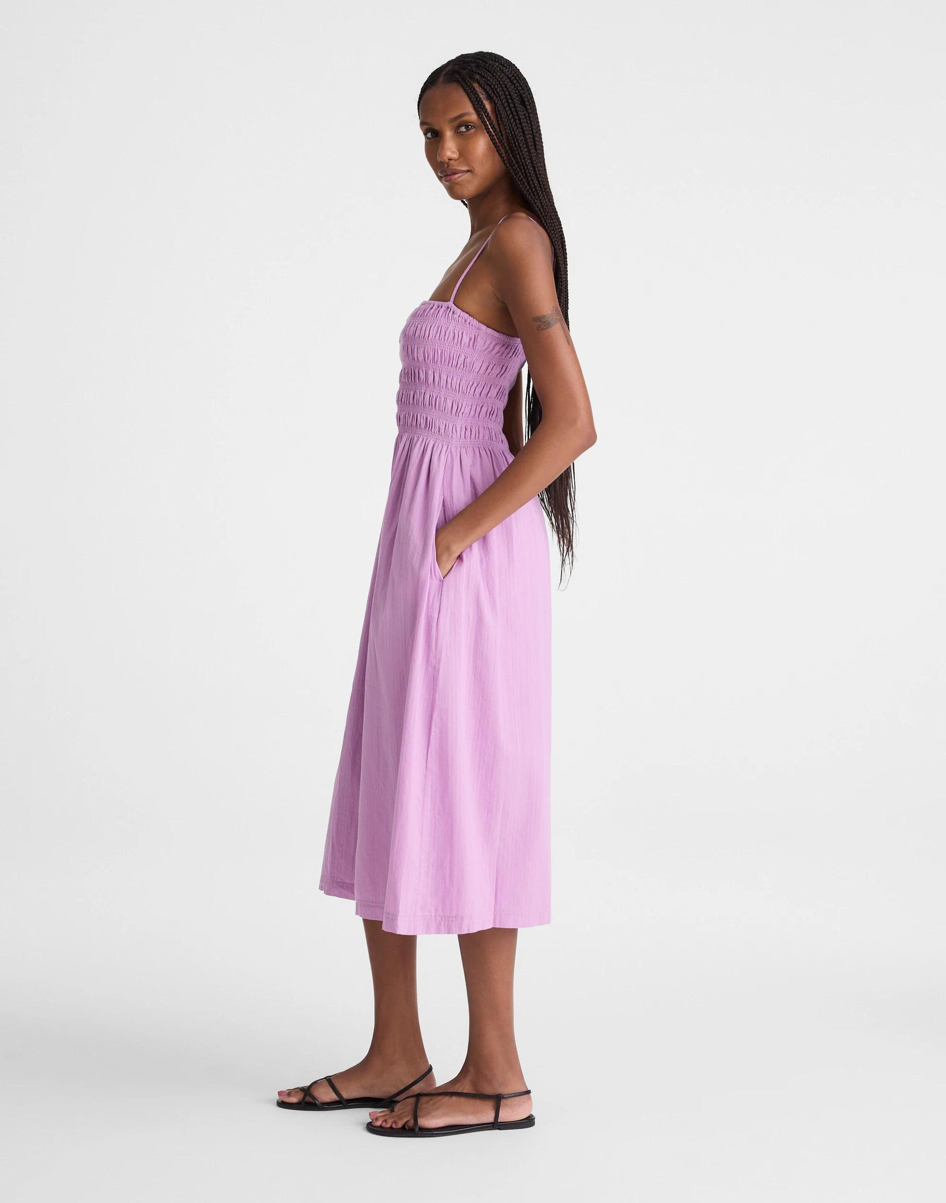 Madewell The Peyton Midi Dress