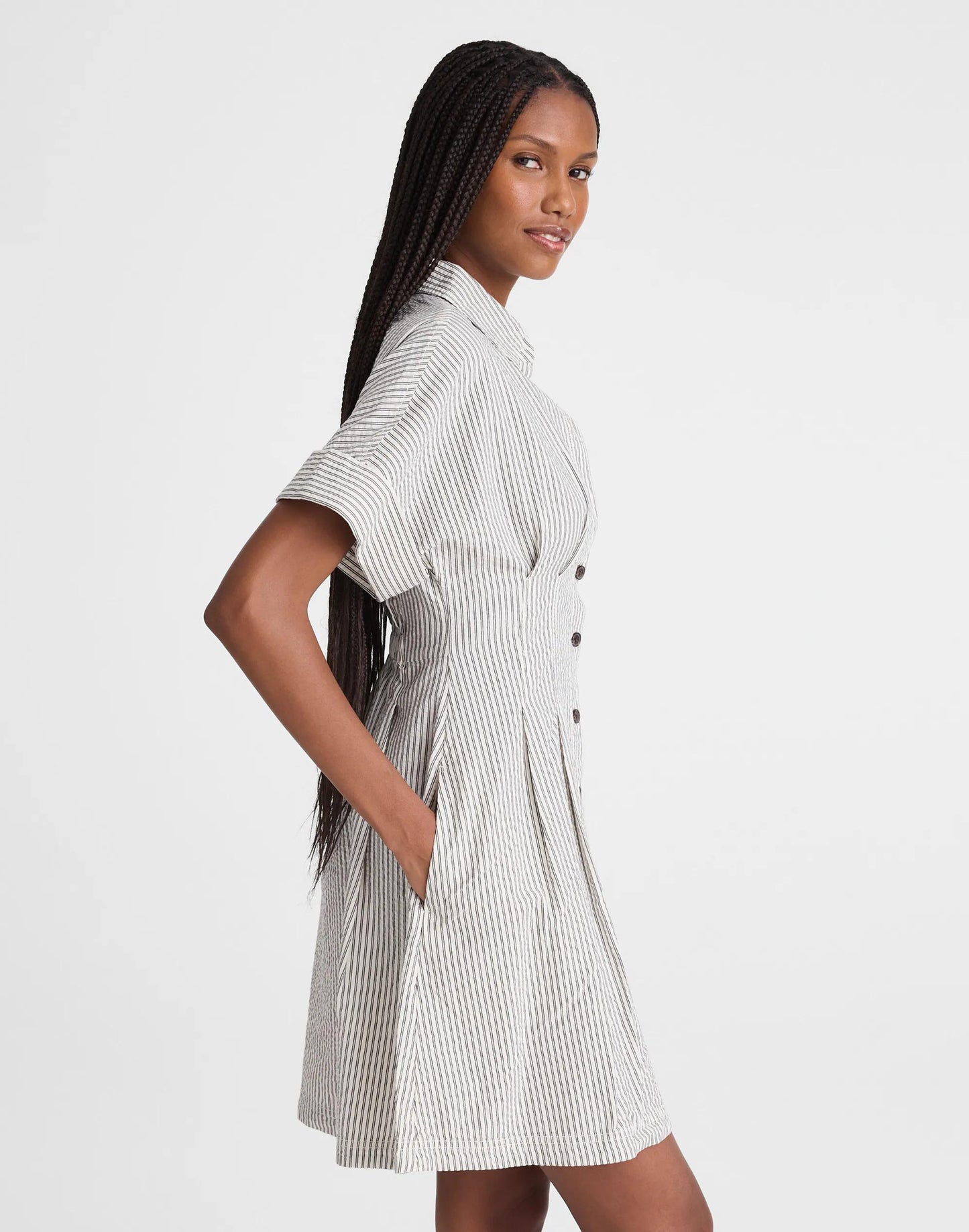 Madewell The Perry Mini Shirtdress