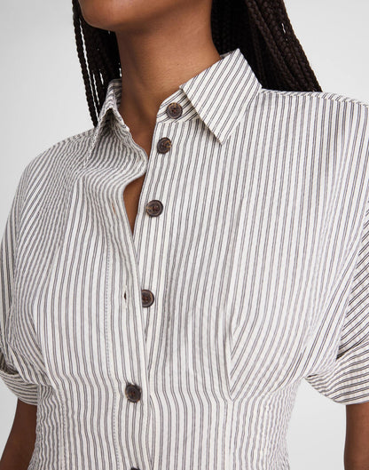 Madewell The Perry Mini Shirtdress