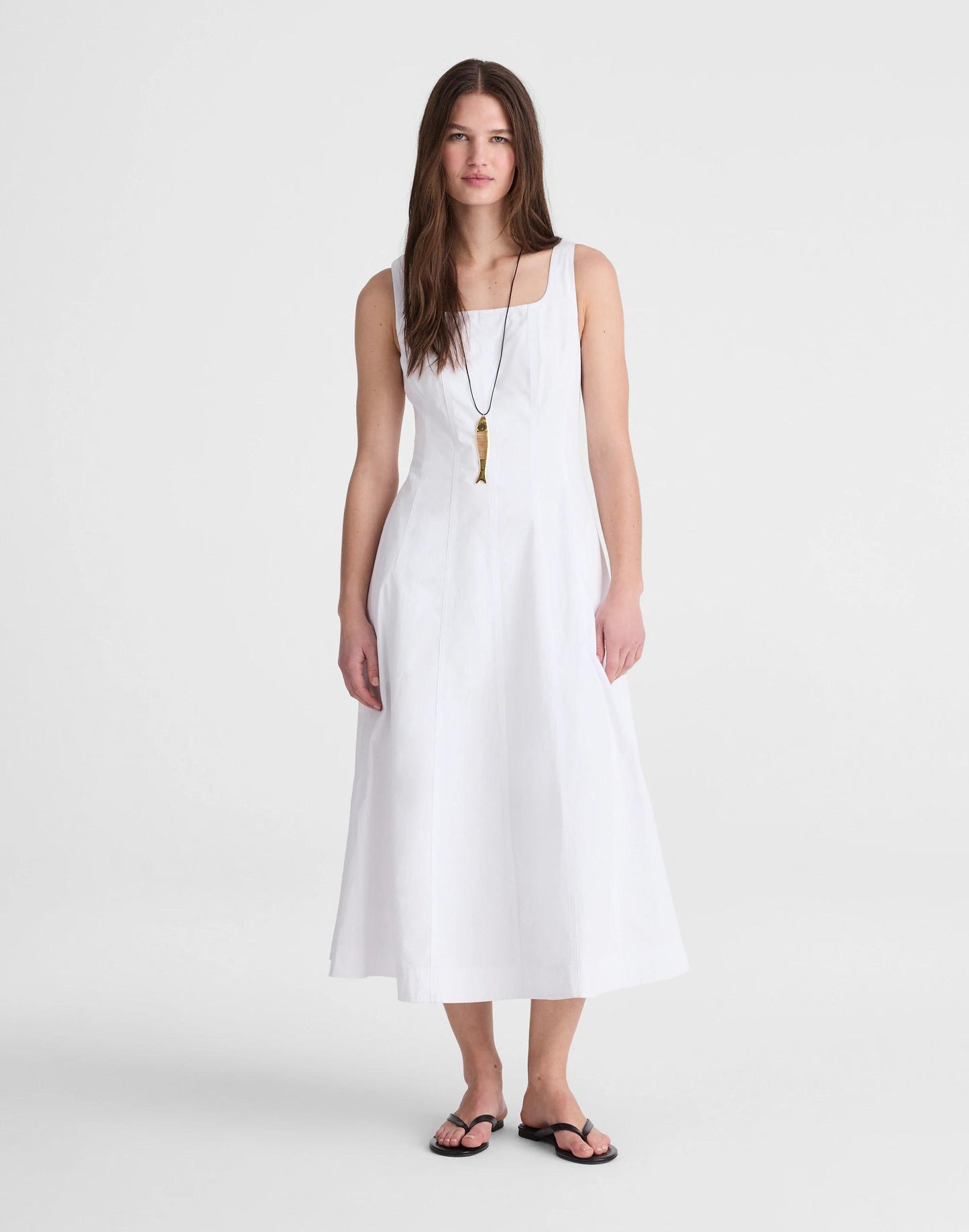 Madewell The Rylee Midi Dress