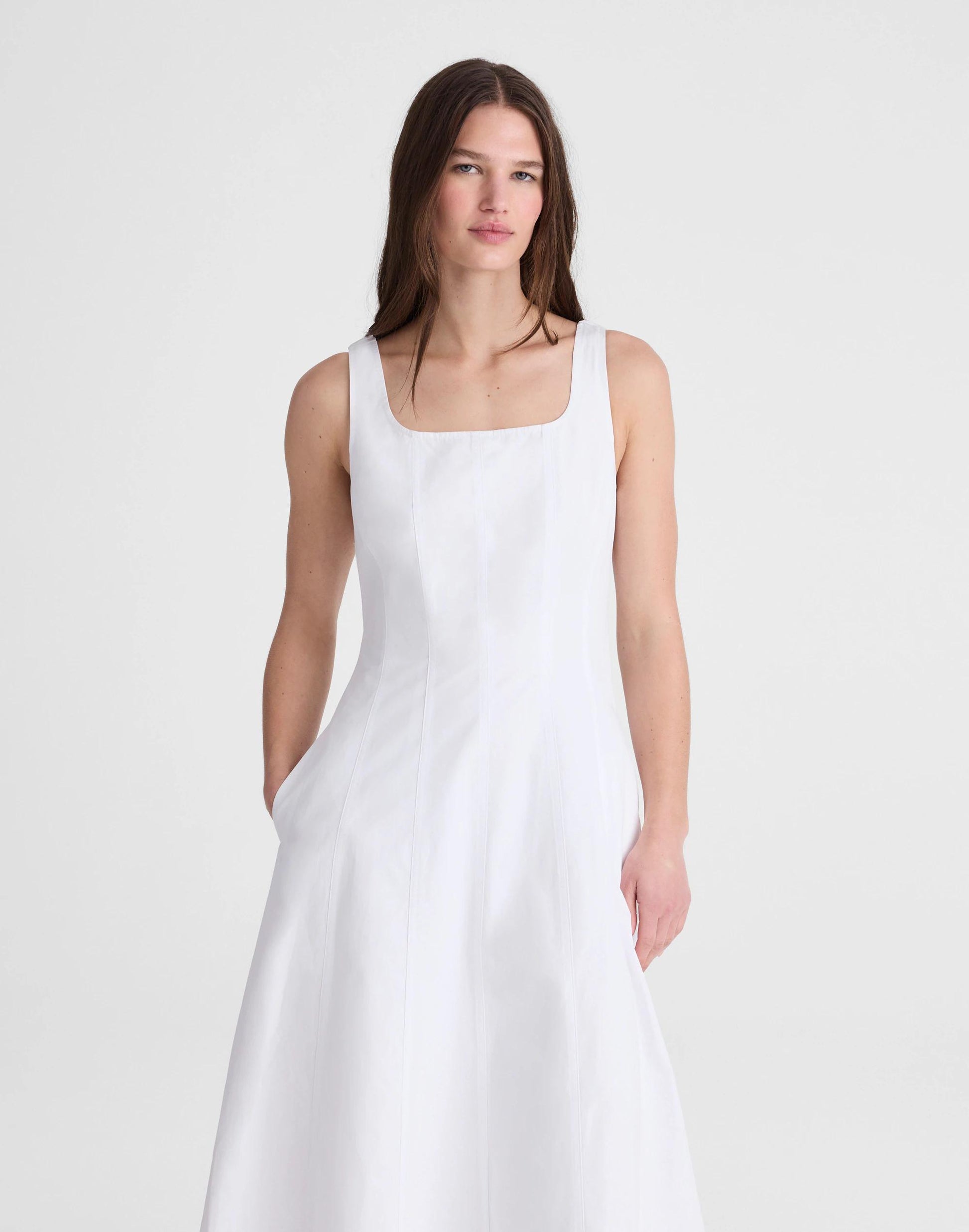 Madewell The Rylee Midi Dress