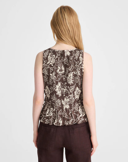 Madewell Side-Tie Smocked Tank