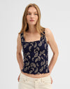 Tossed Paisley Midnight