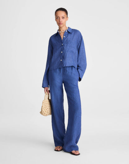 Madewell Straight-Hem Shirt in 100% Linen