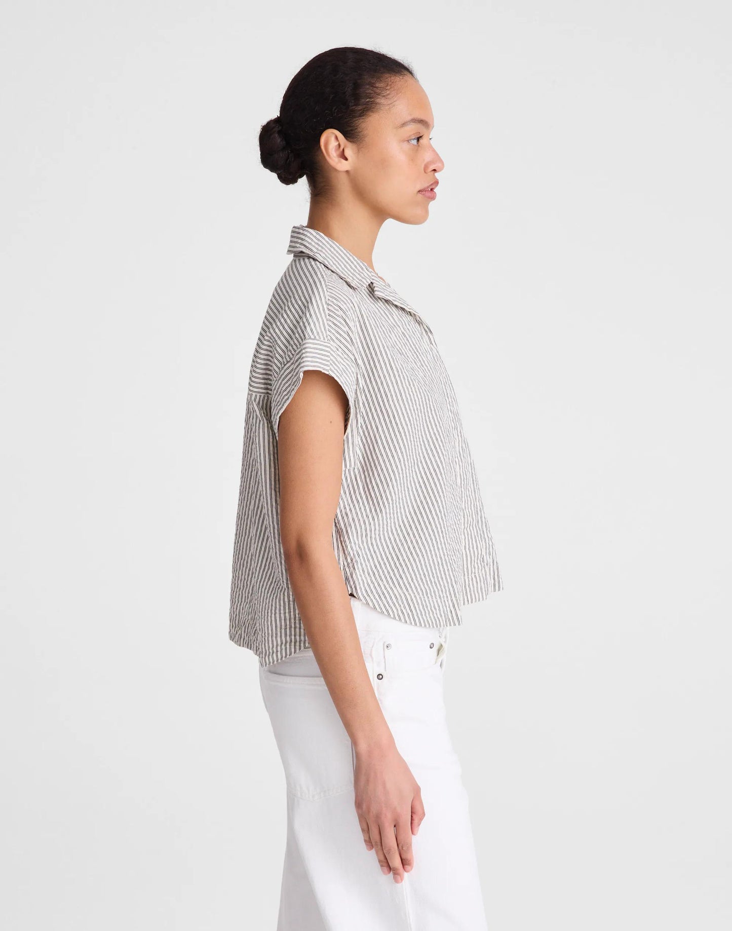 Madewell Notch-Collar Popover Shirt