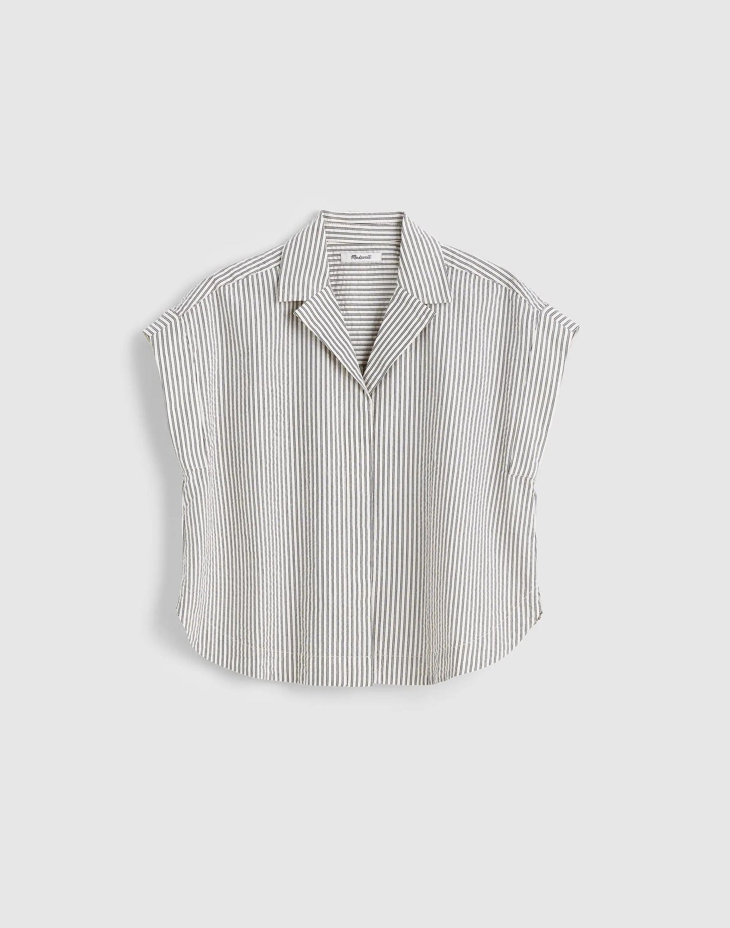 Madewell Notch-Collar Popover Shirt