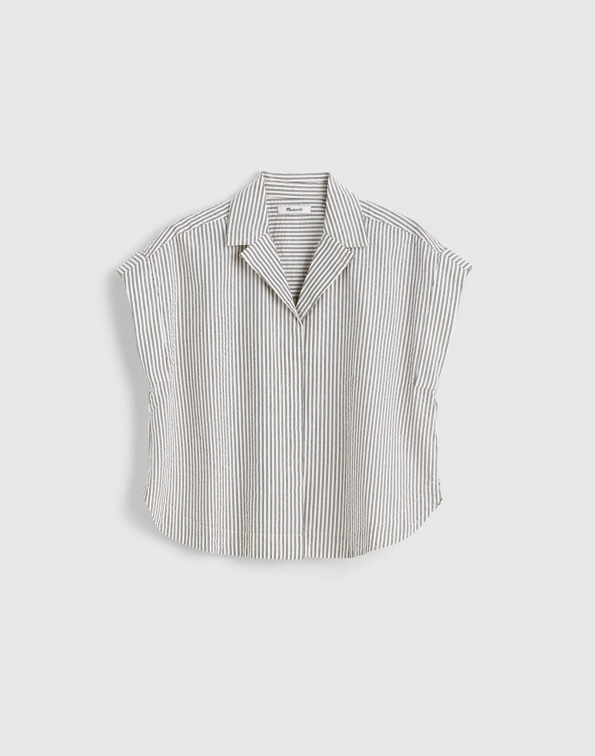 Madewell Notch-Collar Popover Shirt