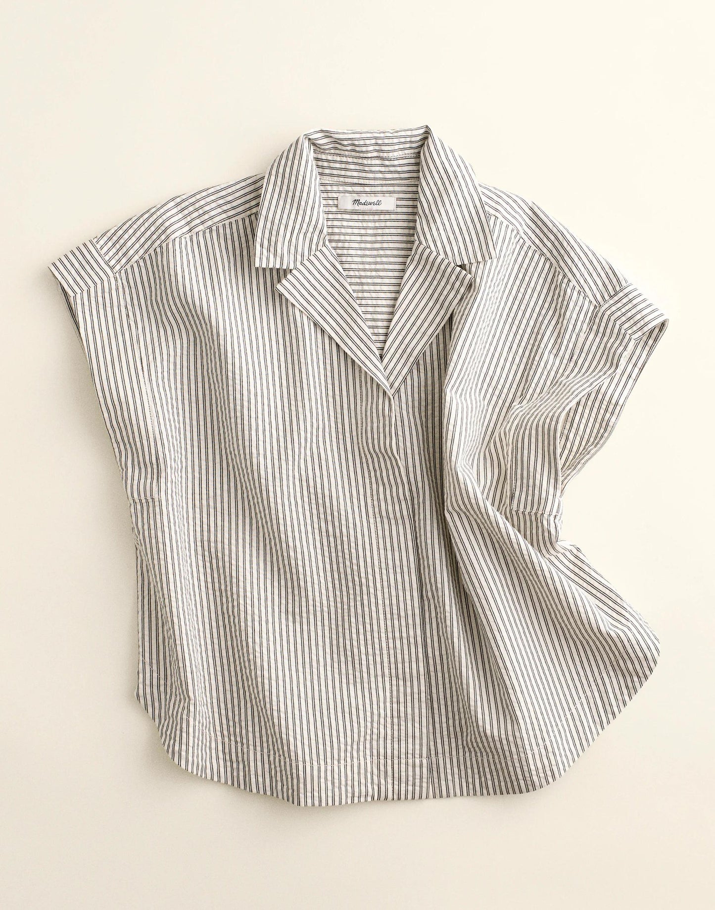 Madewell Notch-Collar Popover Shirt