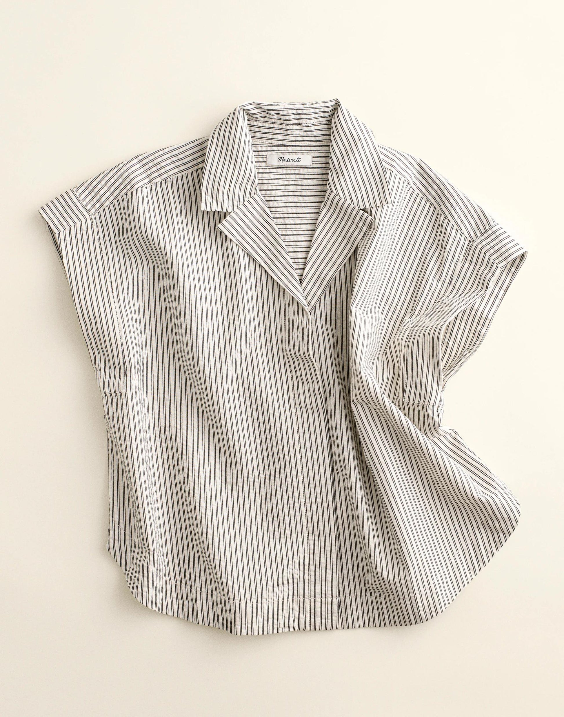 Madewell Notch-Collar Popover Shirt
