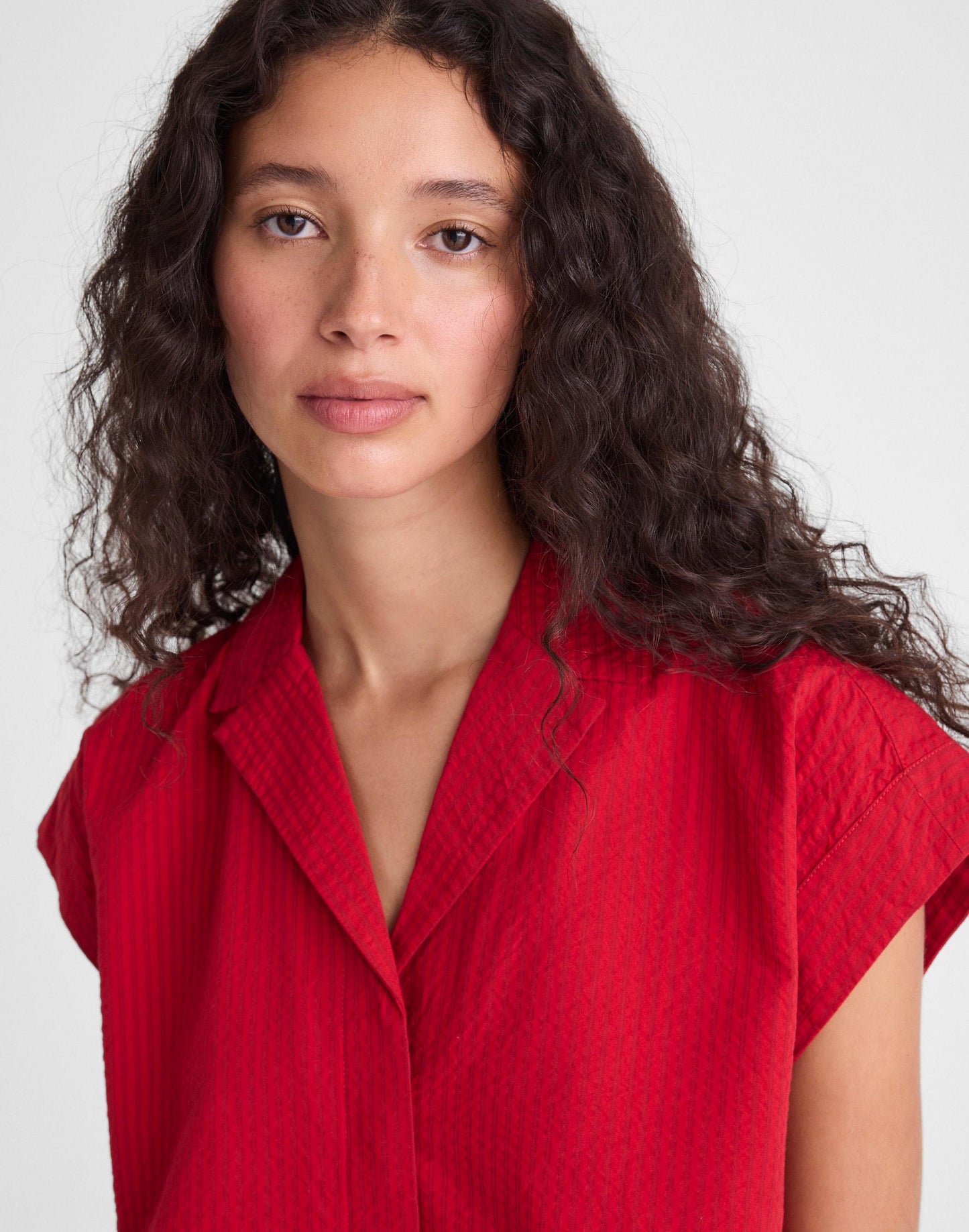 Madewell Notch-Collar Popover Shirt