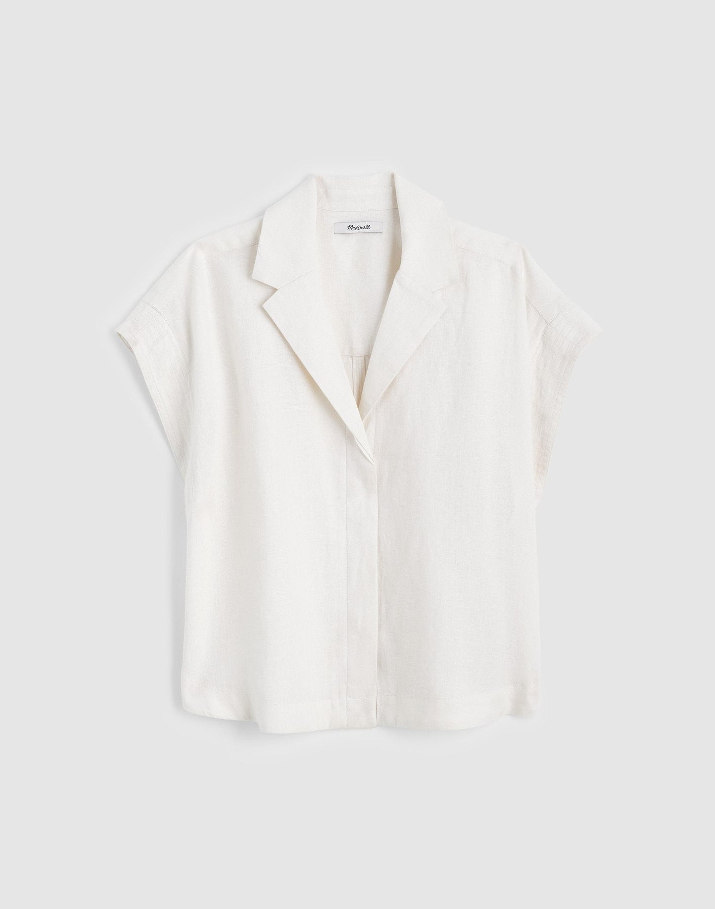 Madewell Notch-Collar Popover Shirt