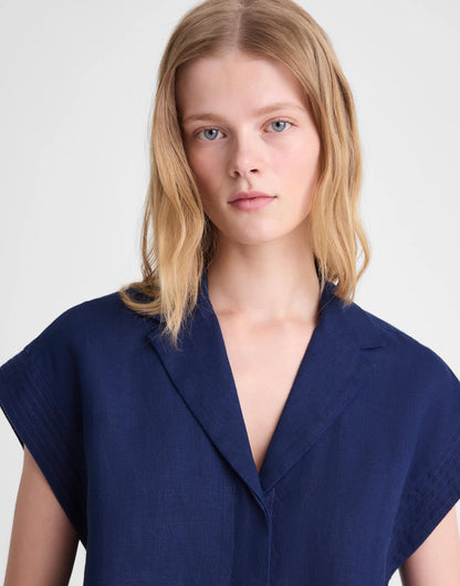 Madewell Notch-Collar Popover Shirt
