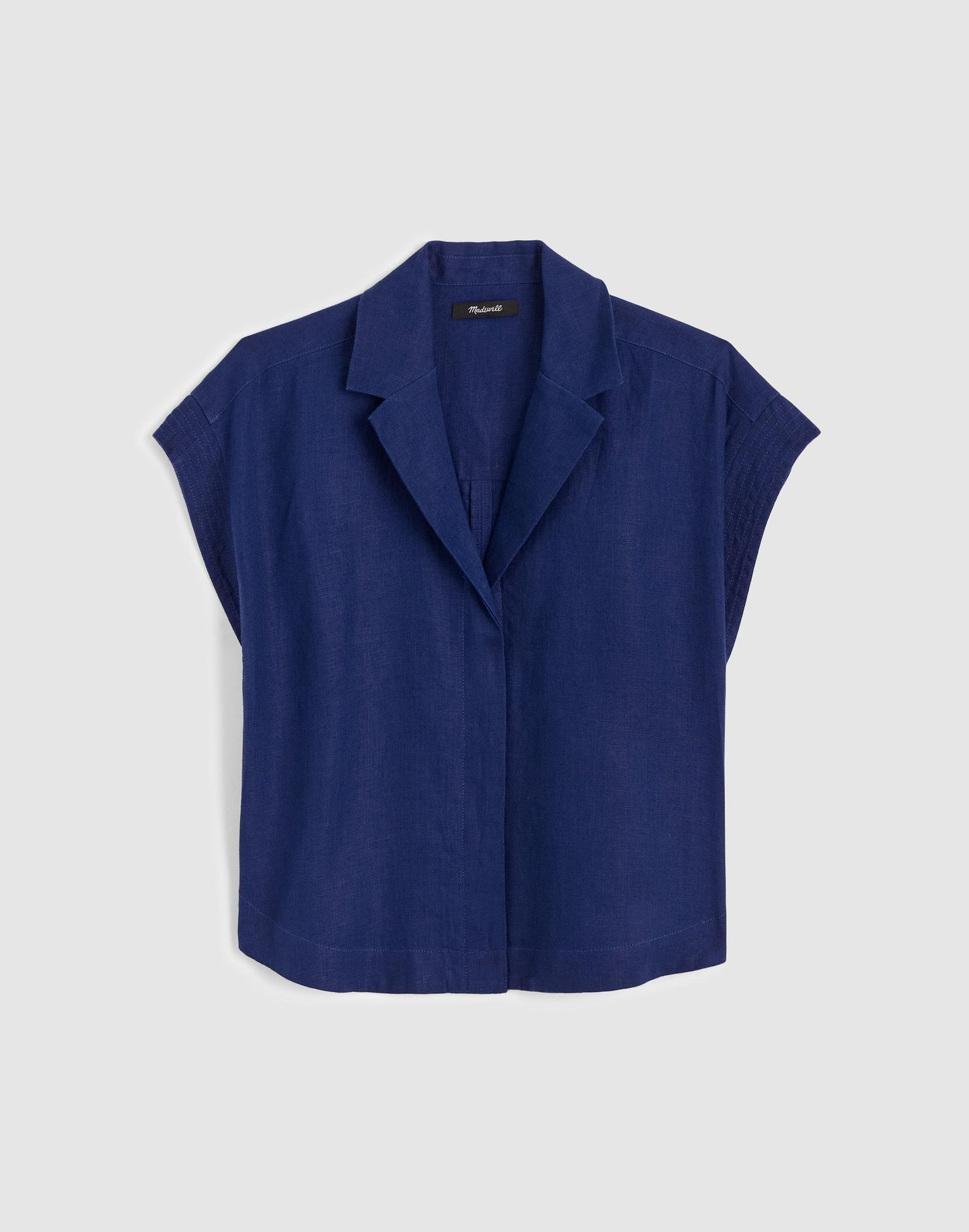 Madewell Notch-Collar Popover Shirt