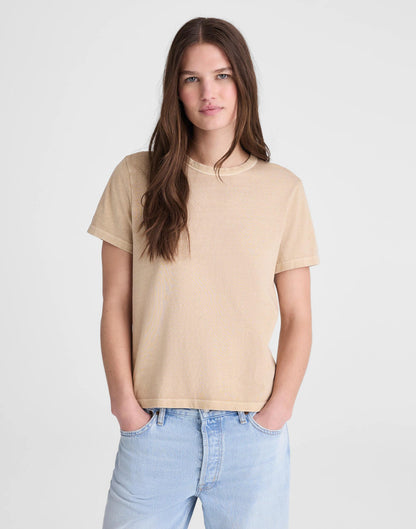 Madewell The Perfect Crewneck Tee in Allday Jersey