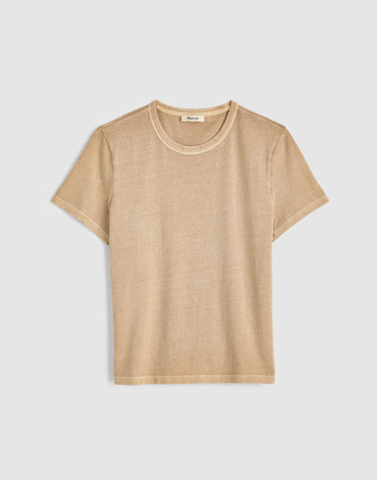 Madewell The Perfect Crewneck Tee in Allday Jersey